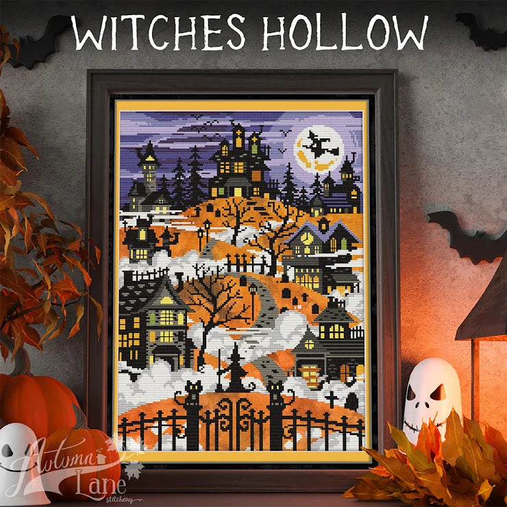 Witches Hollow pattern by Autumn Lane Stitching