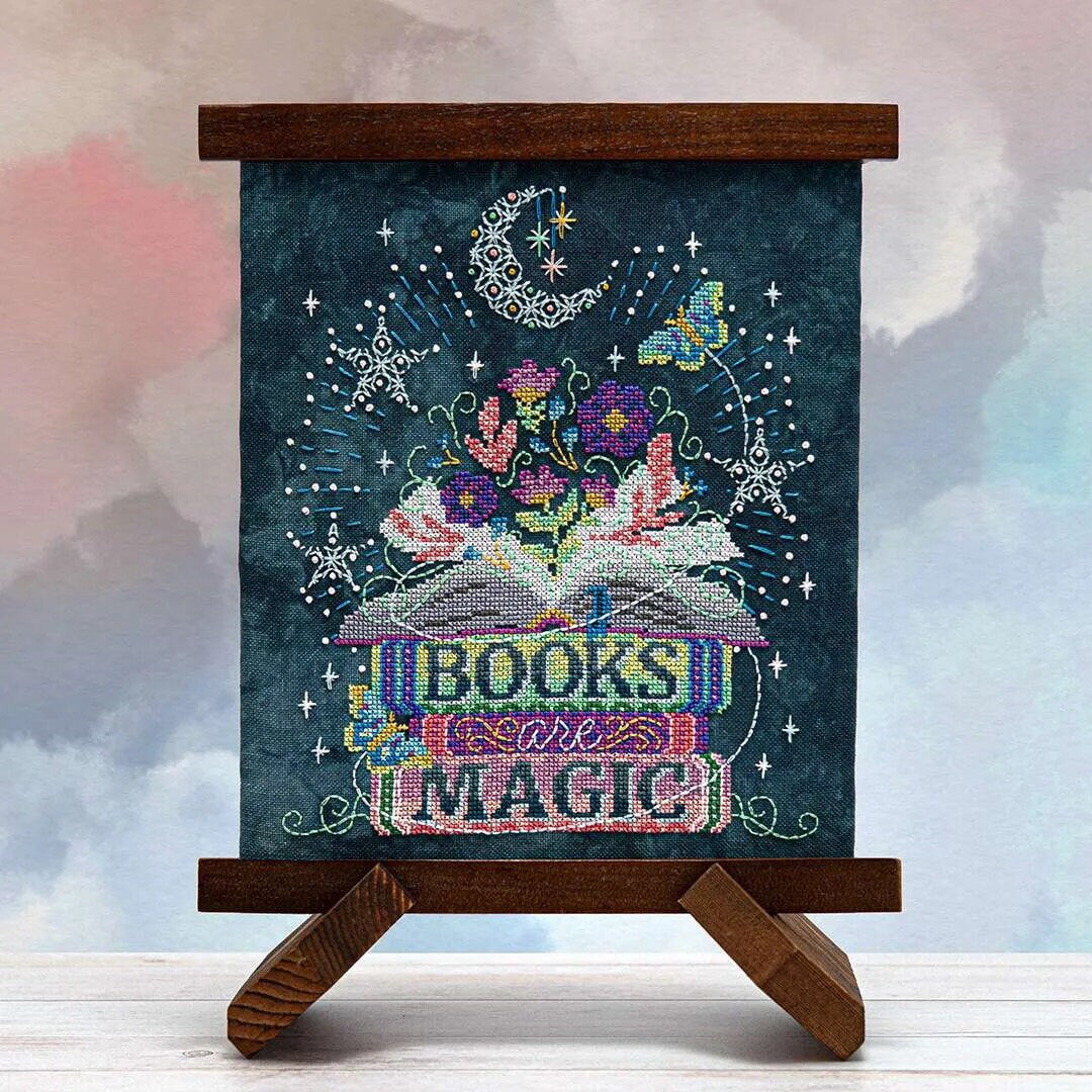 Books are Magic pattern by Counting Puddles