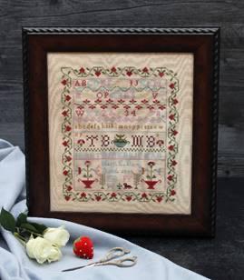 Mary E. Burn reproduction sampler by My Sister’s Samplers