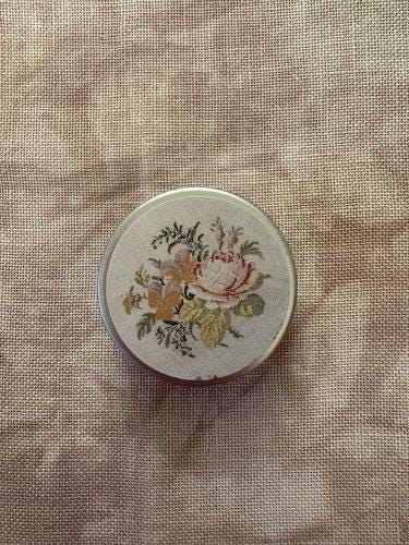 Ernestine Brière small round tin by Reflet de Soie