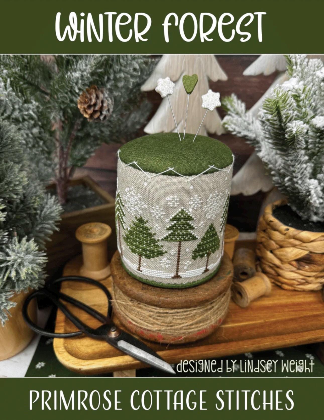 Winter Forest pattern by Primrose Cottage Stitches