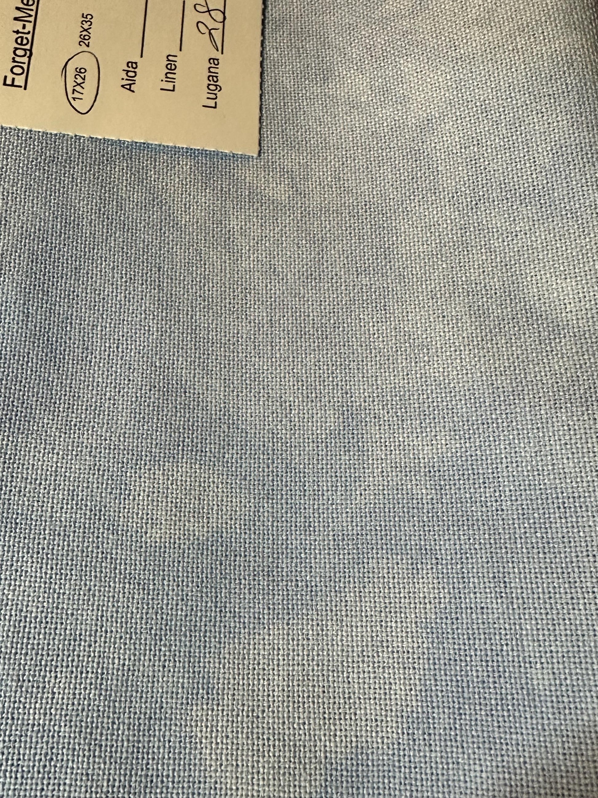Forget Me Not Lugana by Atomic Ranch Fabrics