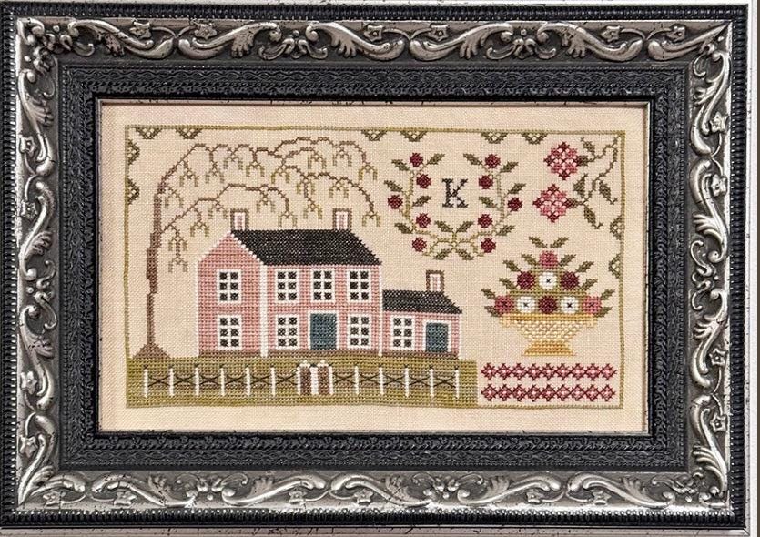 Audie’s Pink House pattern by Fox and Rabbit