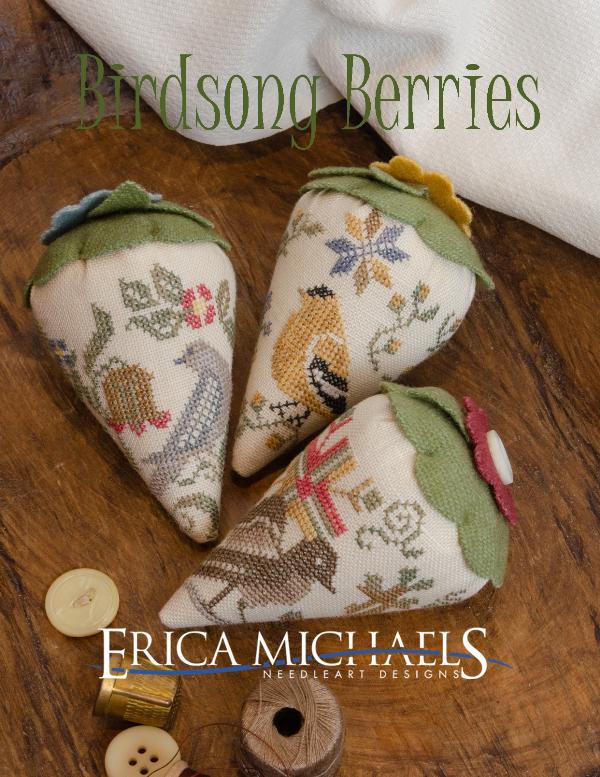 Birdsong Berries pattern by Erica Michaels