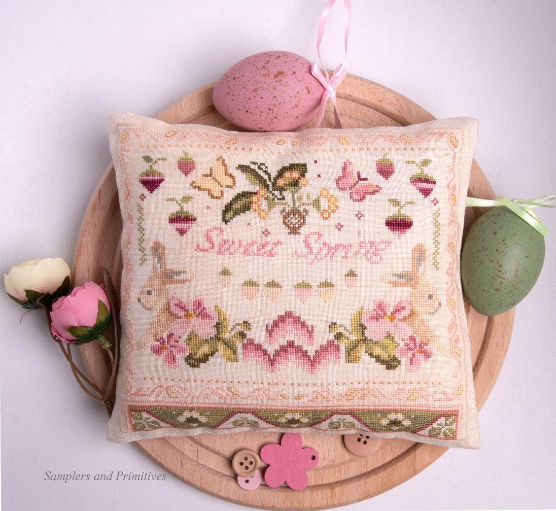 Sweet Spring pattern by Samplers and Primitives