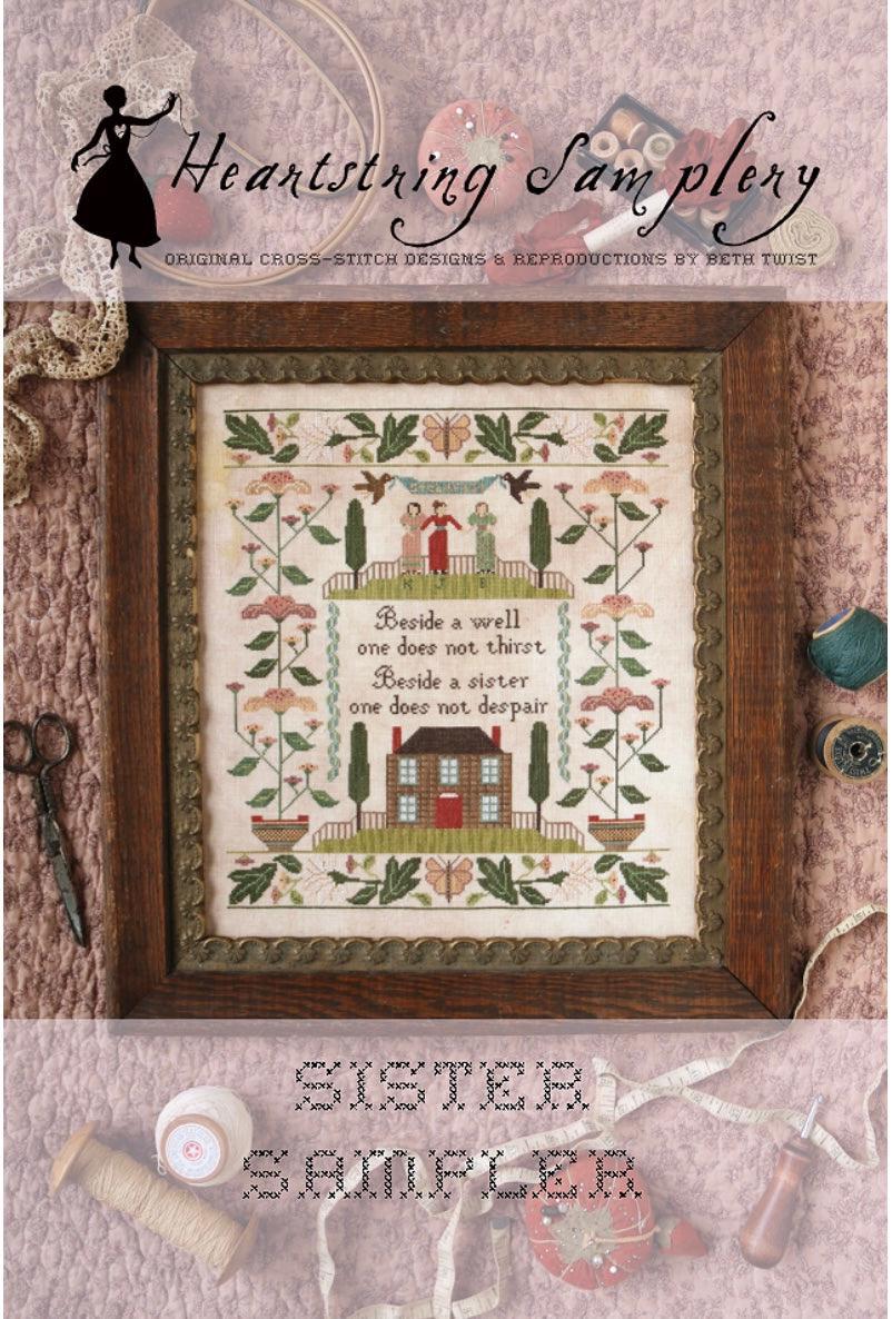 Sister Sampler “Market Exclusive” pattern by Heartstring Samplery