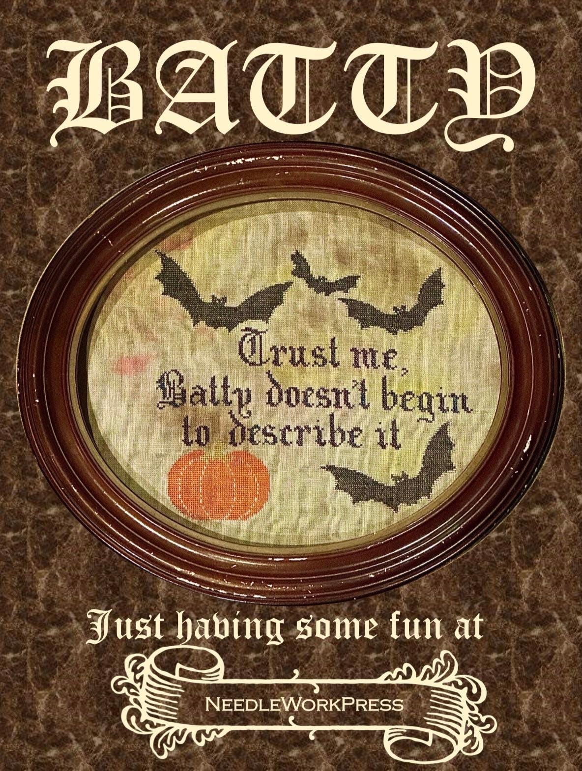 Batty pattern by Needlework Press