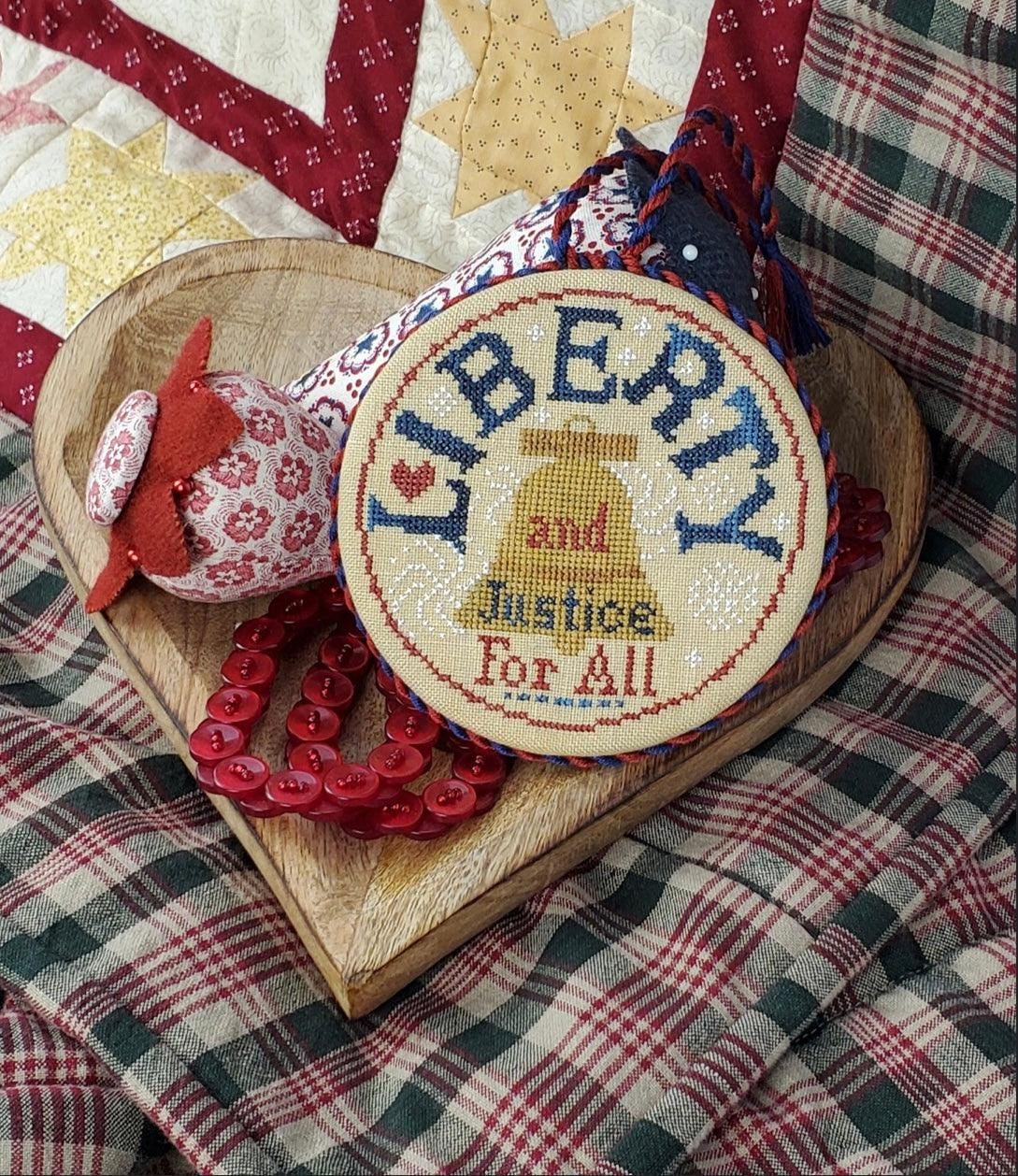 Justice For All pattern by Wildflower Stitching