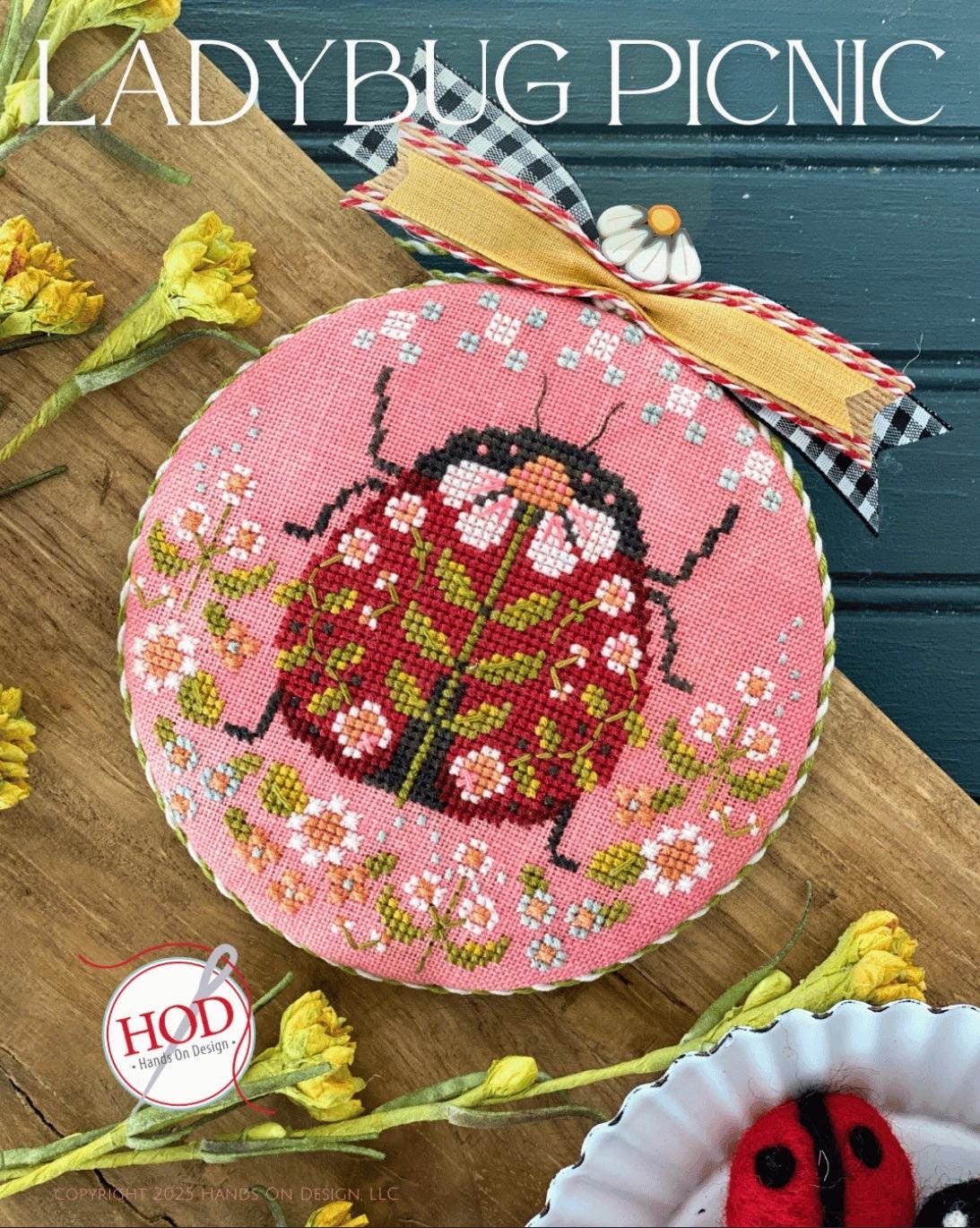 Ladybug Picnic pattern by Hands on Design