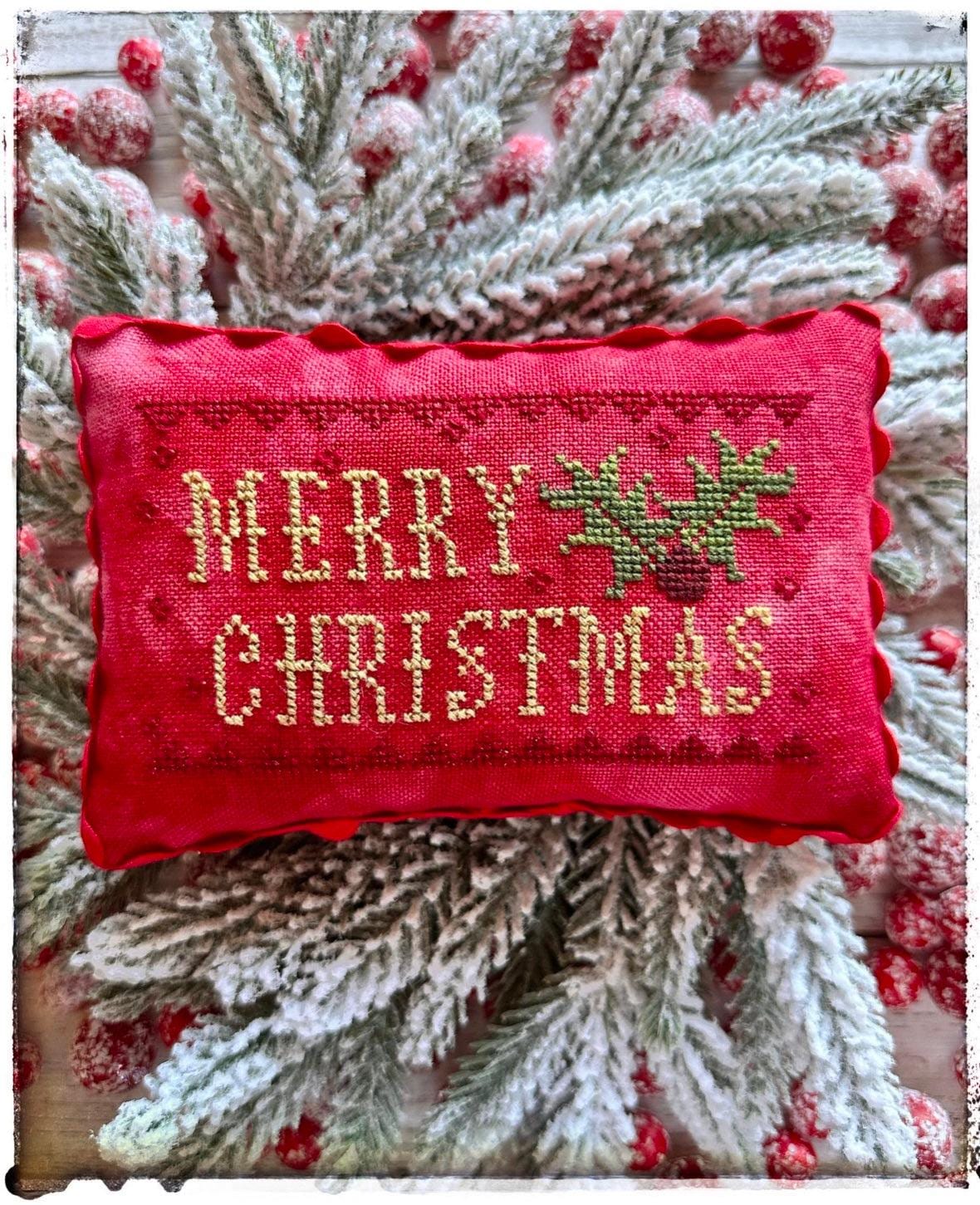 Merry Christmas Holly pattern by Lucy Beam