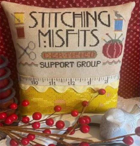 Stitching Misfits Cross Stitch pattern by Cricklewood Crossing