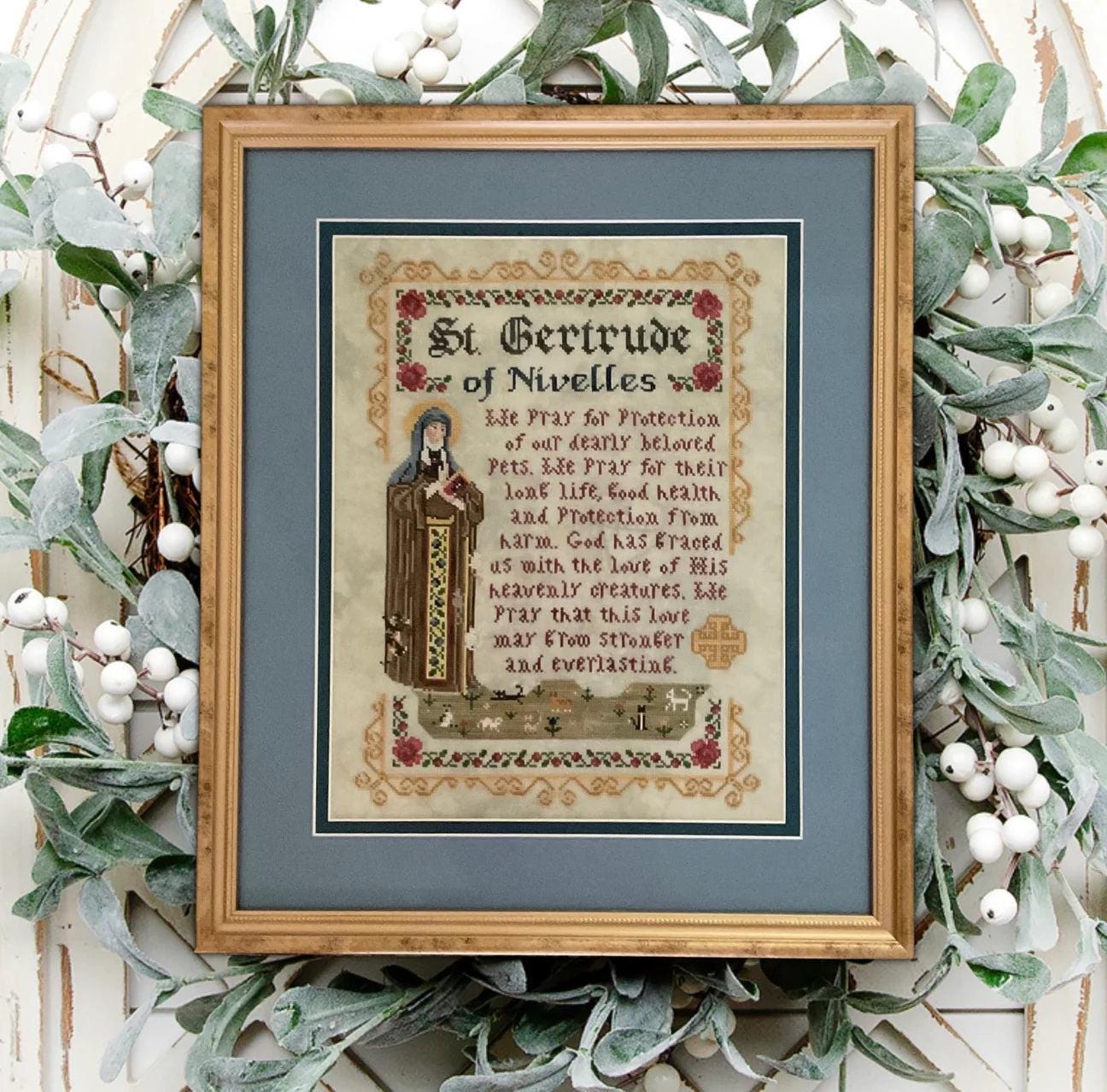 The Patron Saint of Cats pattern by Dirty Annie’s