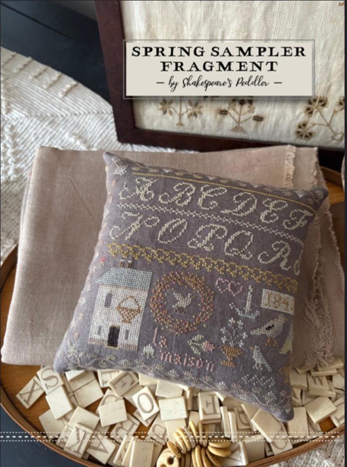 Spring Sampler Fragment pattern by Shakespeares Peddler