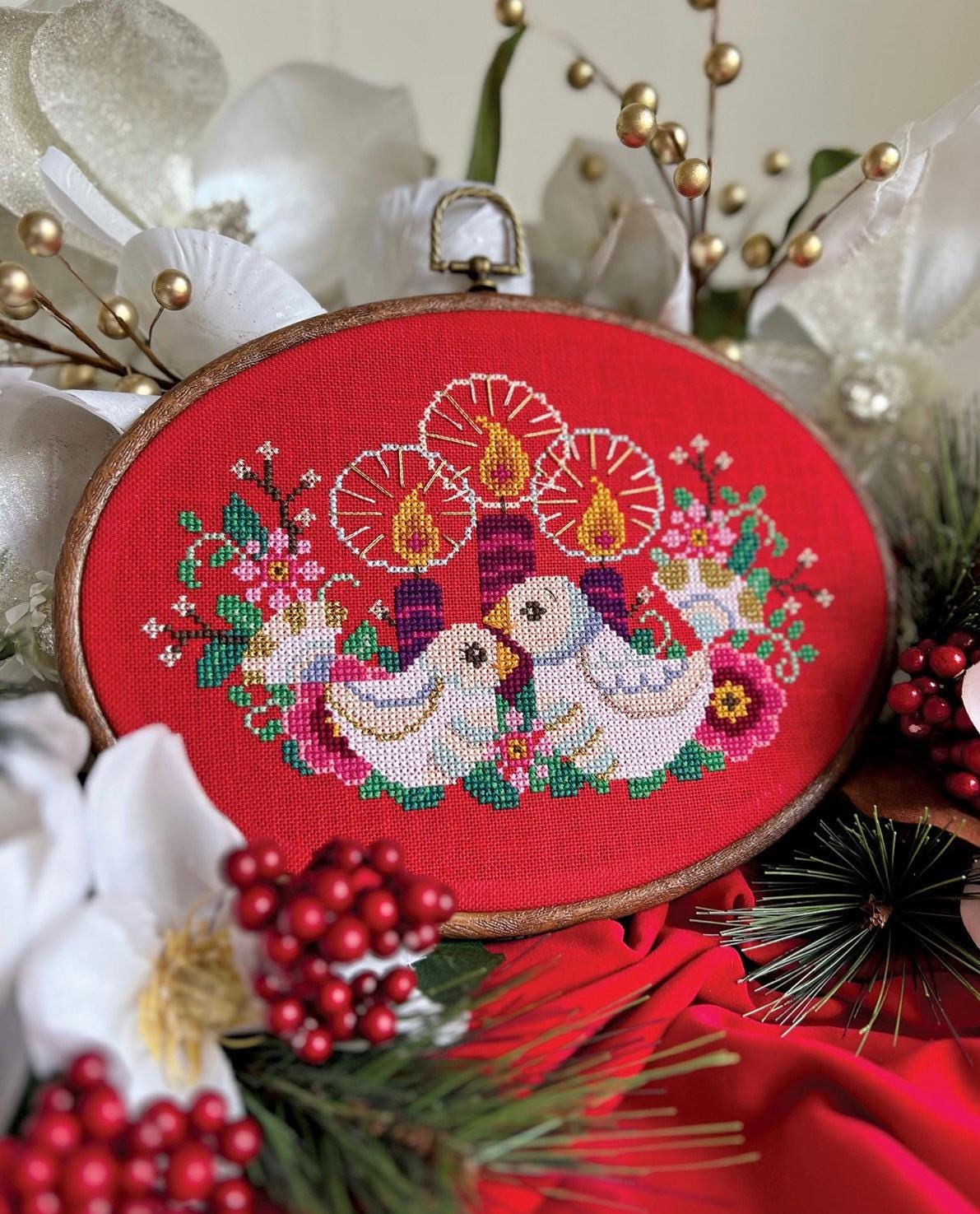 Holiday Glow pattern by Satsuma Street pattern