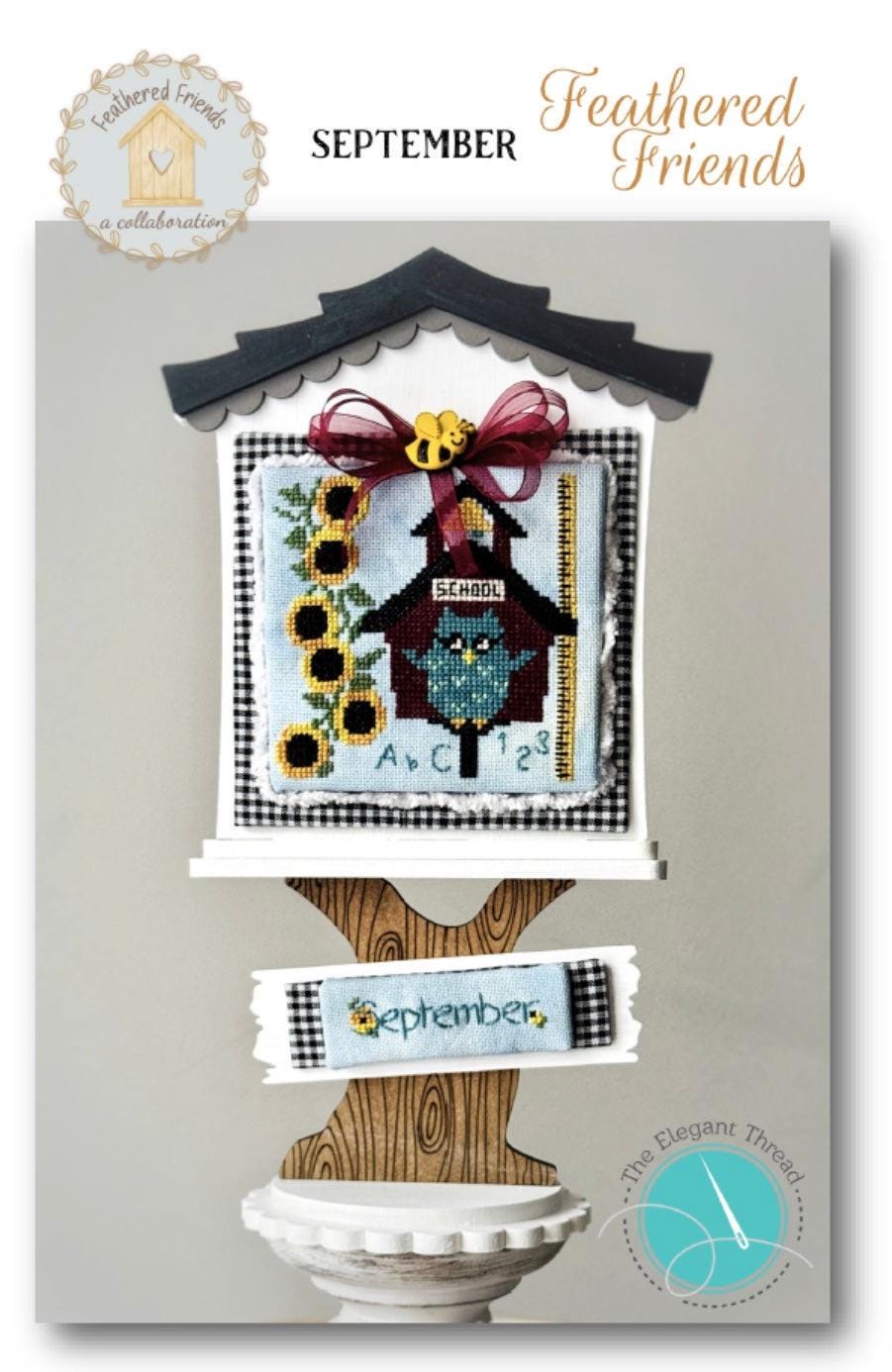 Feathered Friends: September pattern by The Elegant Thread