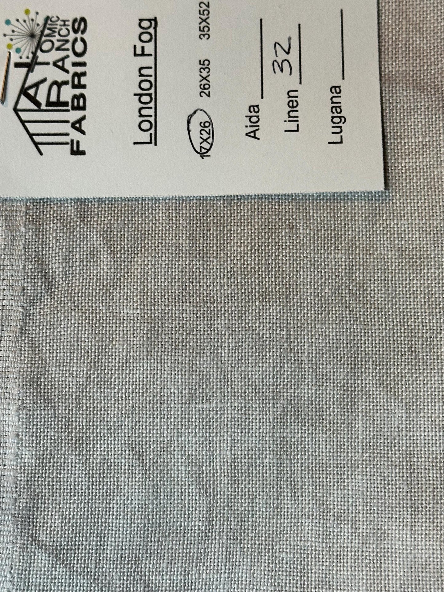 London Fog Linen by Atomic Ranch Fabrics