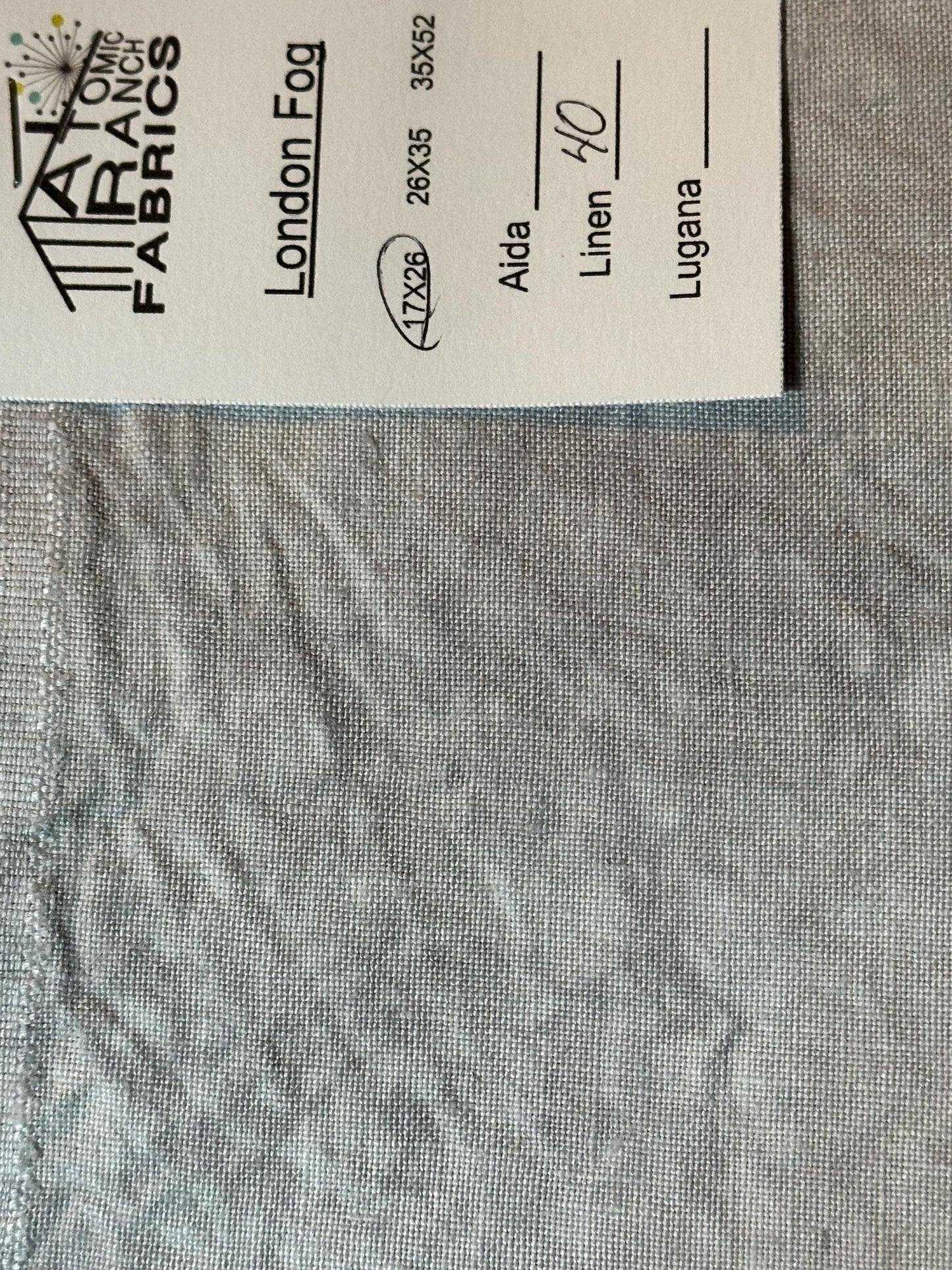 London Fog Linen by Atomic Ranch Fabrics