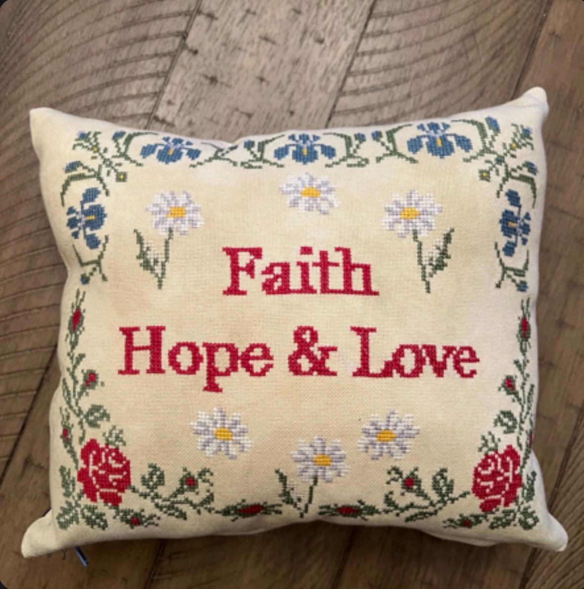 Faith pattern by Salty Stitchers Designs