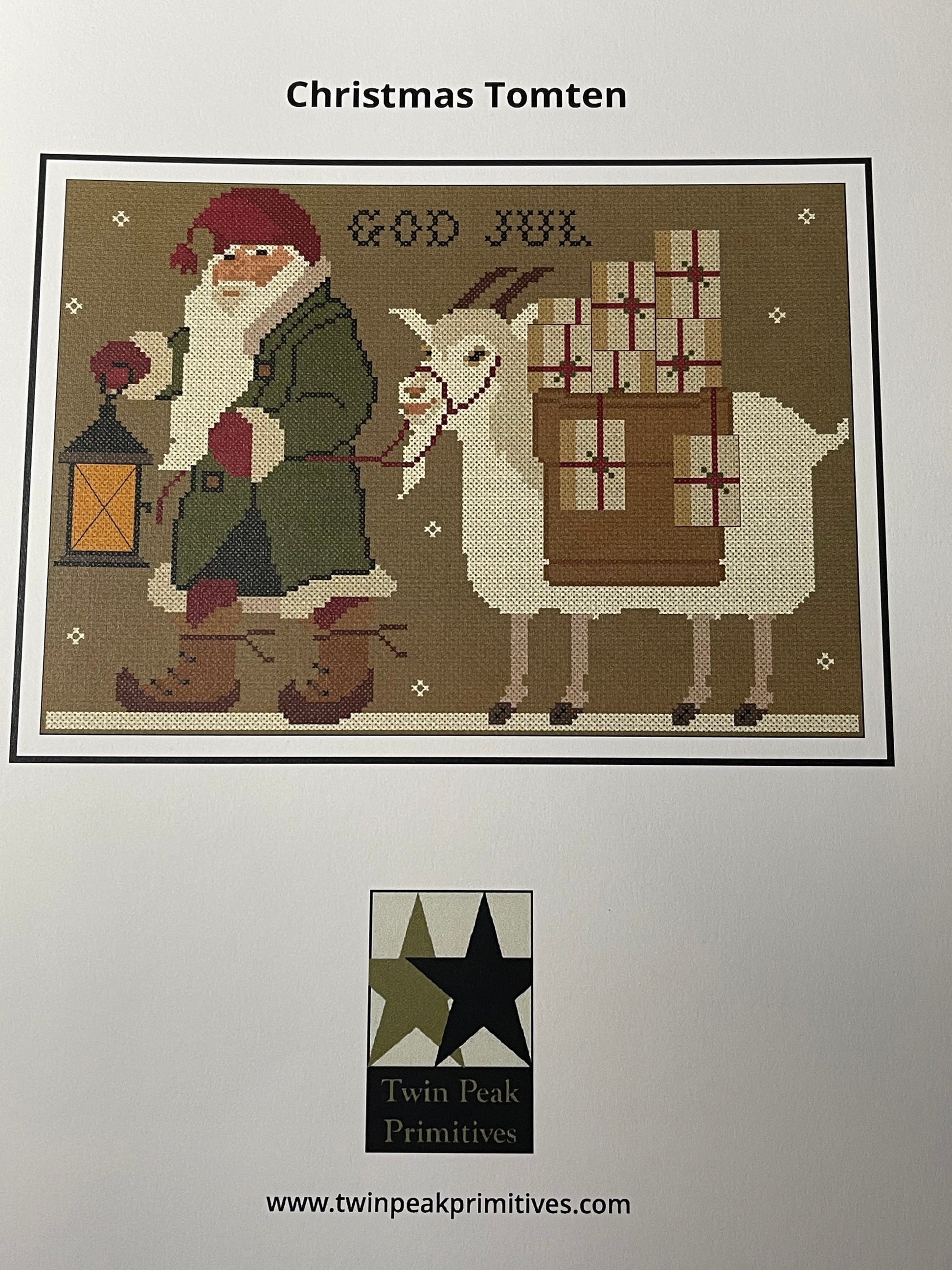 Christmas Tomten Pattern by Twin Peak Primitives