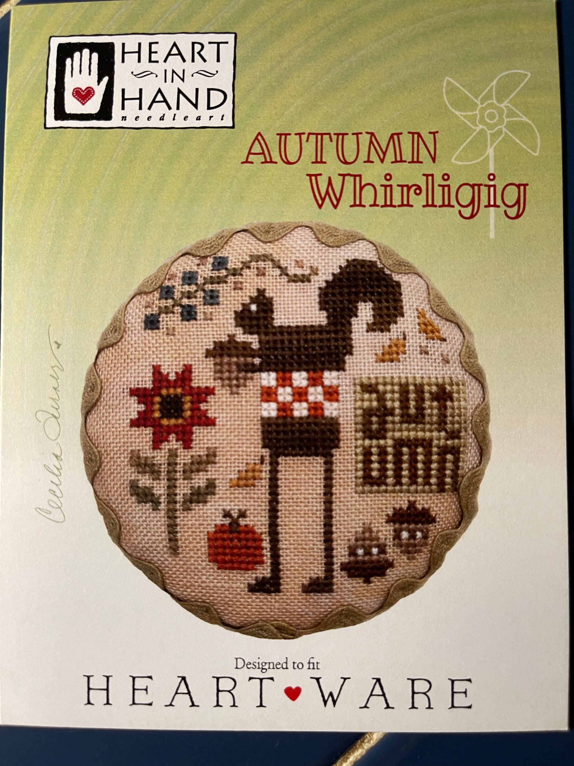Autumn Whirligig Pattern by Heart in Hand