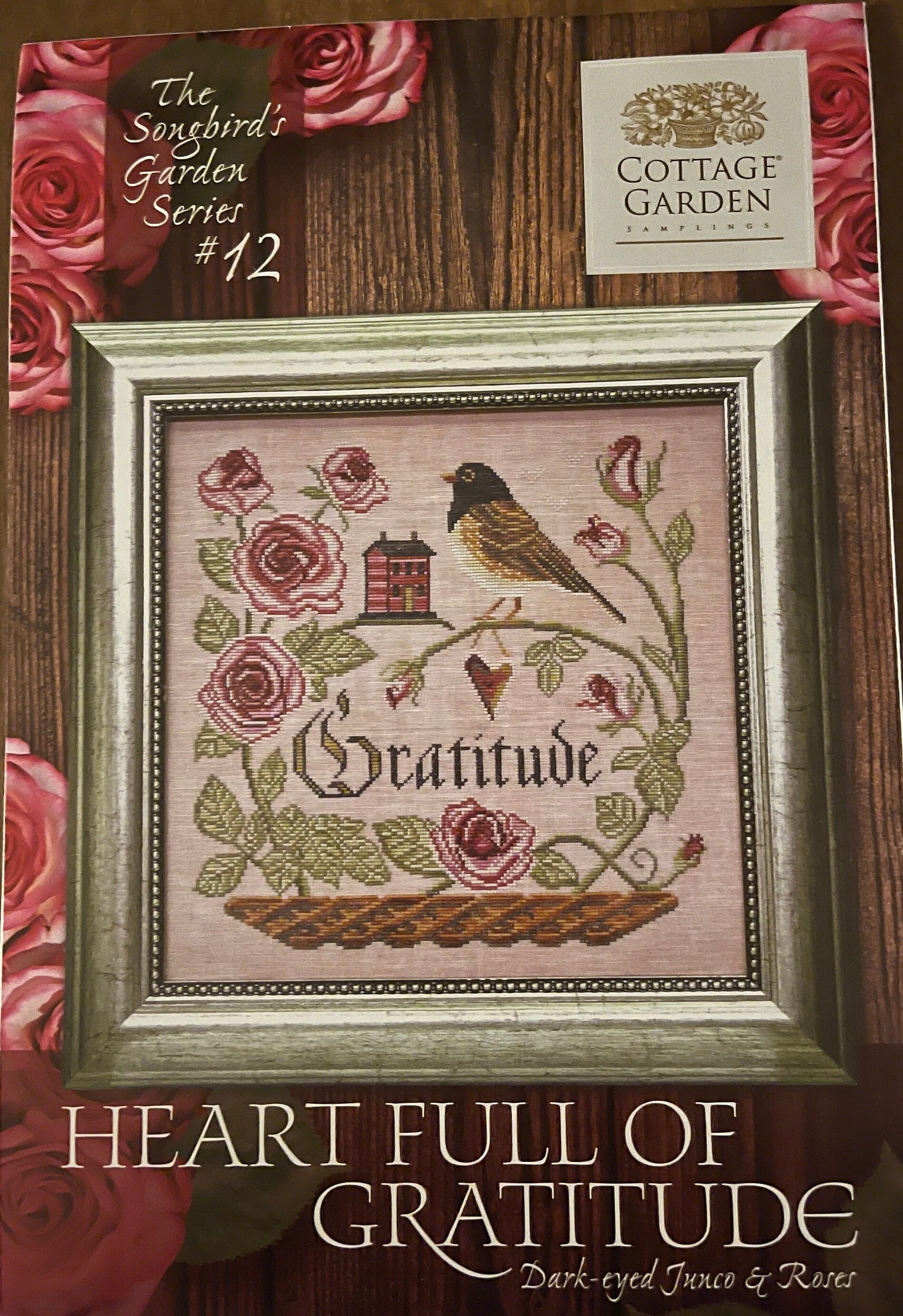 Heart Full of Gratitude pattern by Cottage Garden Samplings