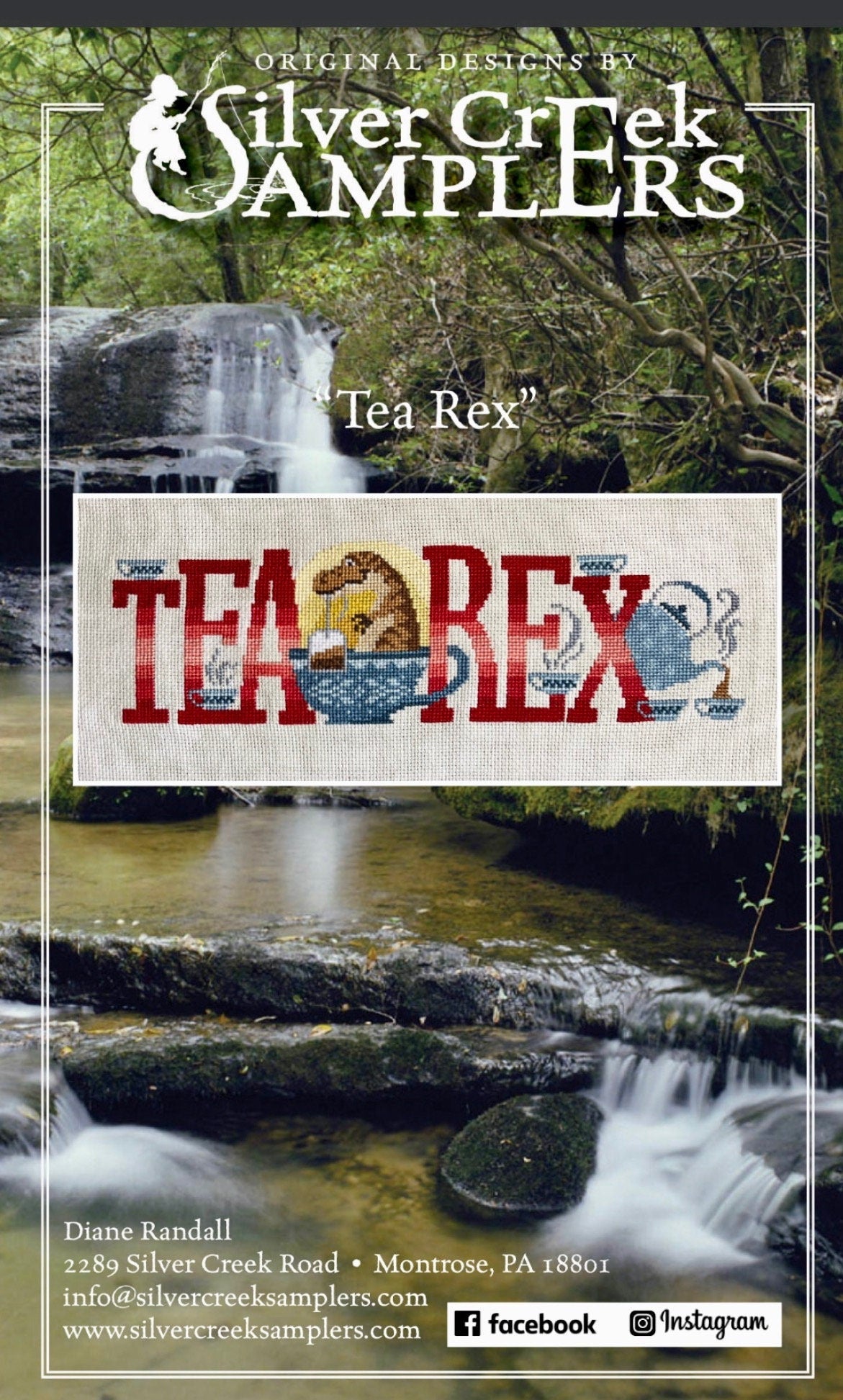 Tea Rex pattern by Silver Creek Samplers