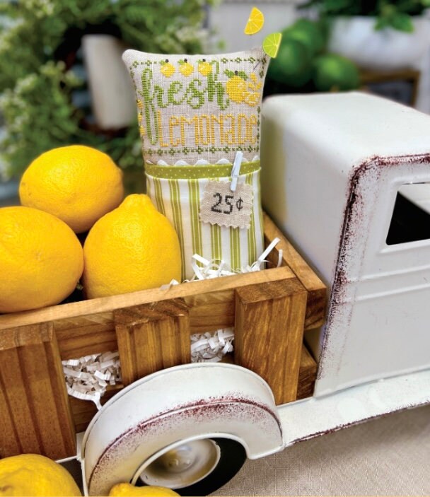 Fresh Lemonade pattern by Primrose Cottage Stitches