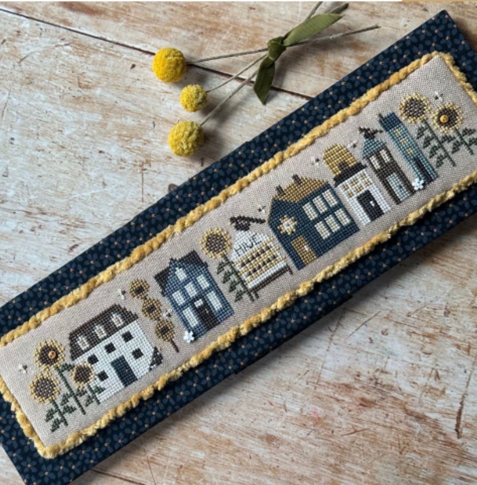 A Honey of a tiny town pattern by Heart In Hand