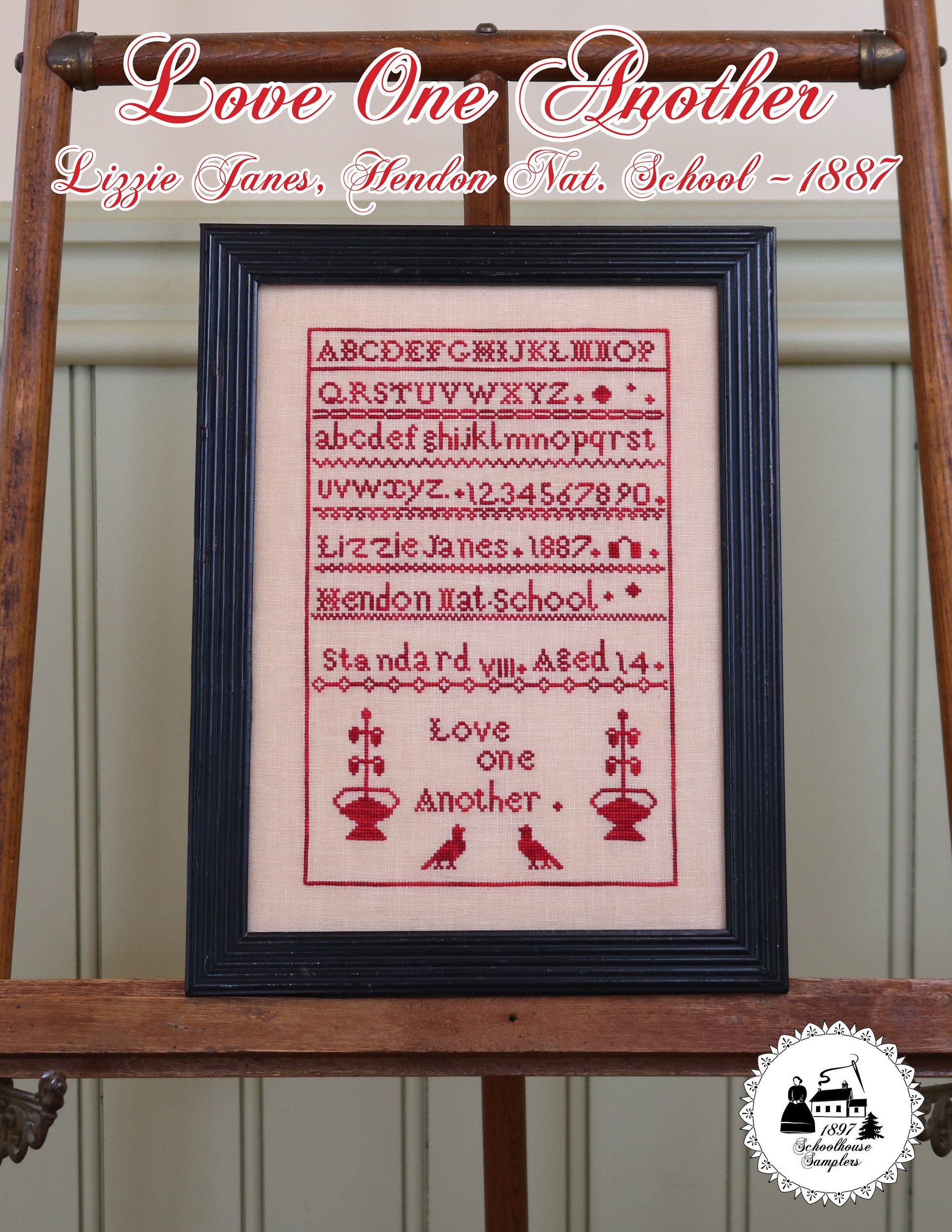 Love One Another , Lizzie Janes, Henson Nat. School - 1887