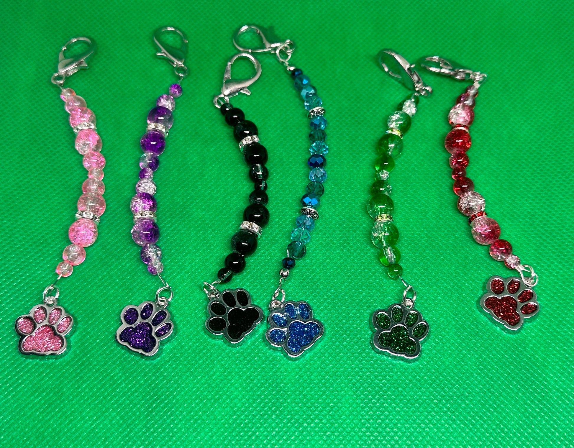 Paw Print Scissor Fobs