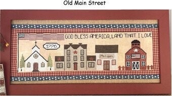 Old Main Street pattern by Mani di Donna