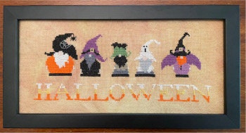 Grumpy Old Man Celebrates Halloween pattern by AuryTM