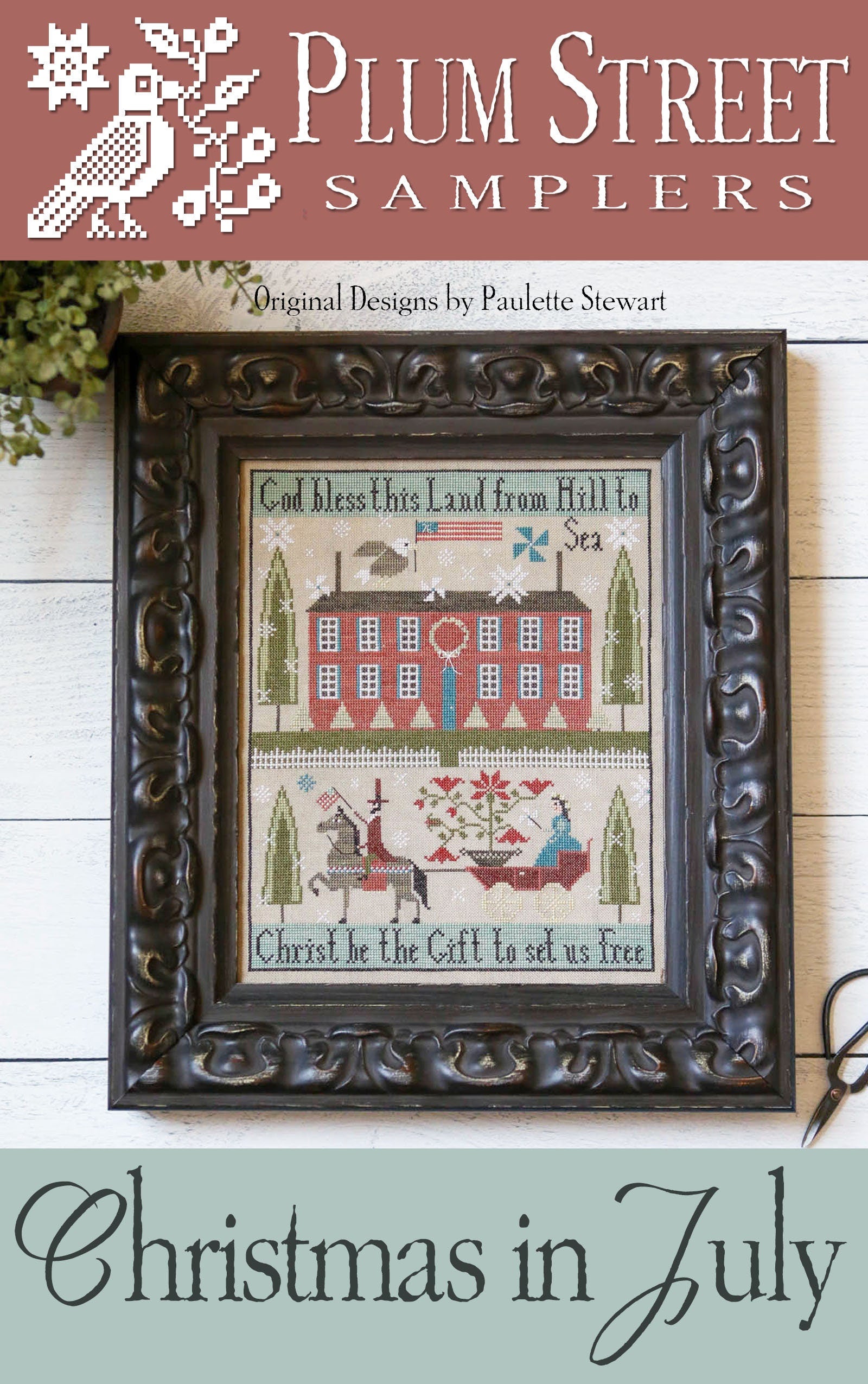 Christmas in July pattern by Plum Street Sampler