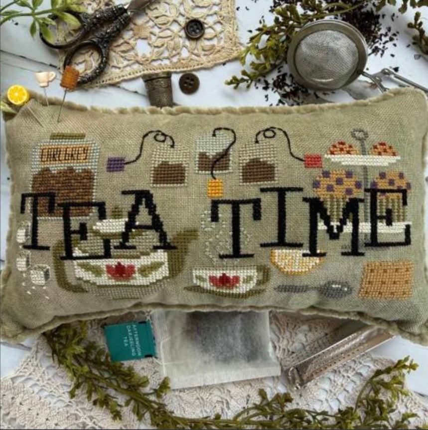 When I Think of Tea Time pattern by Puntini Puntini