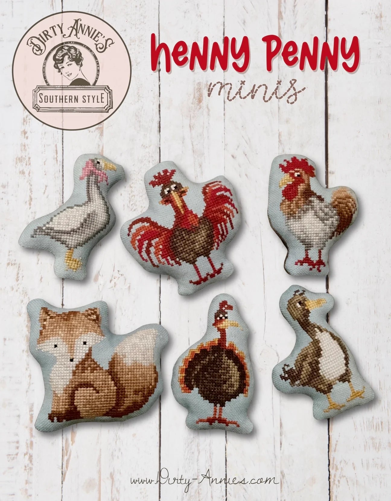 Henny Penny Minis pattern by Dirty Annie’s Southern Style
