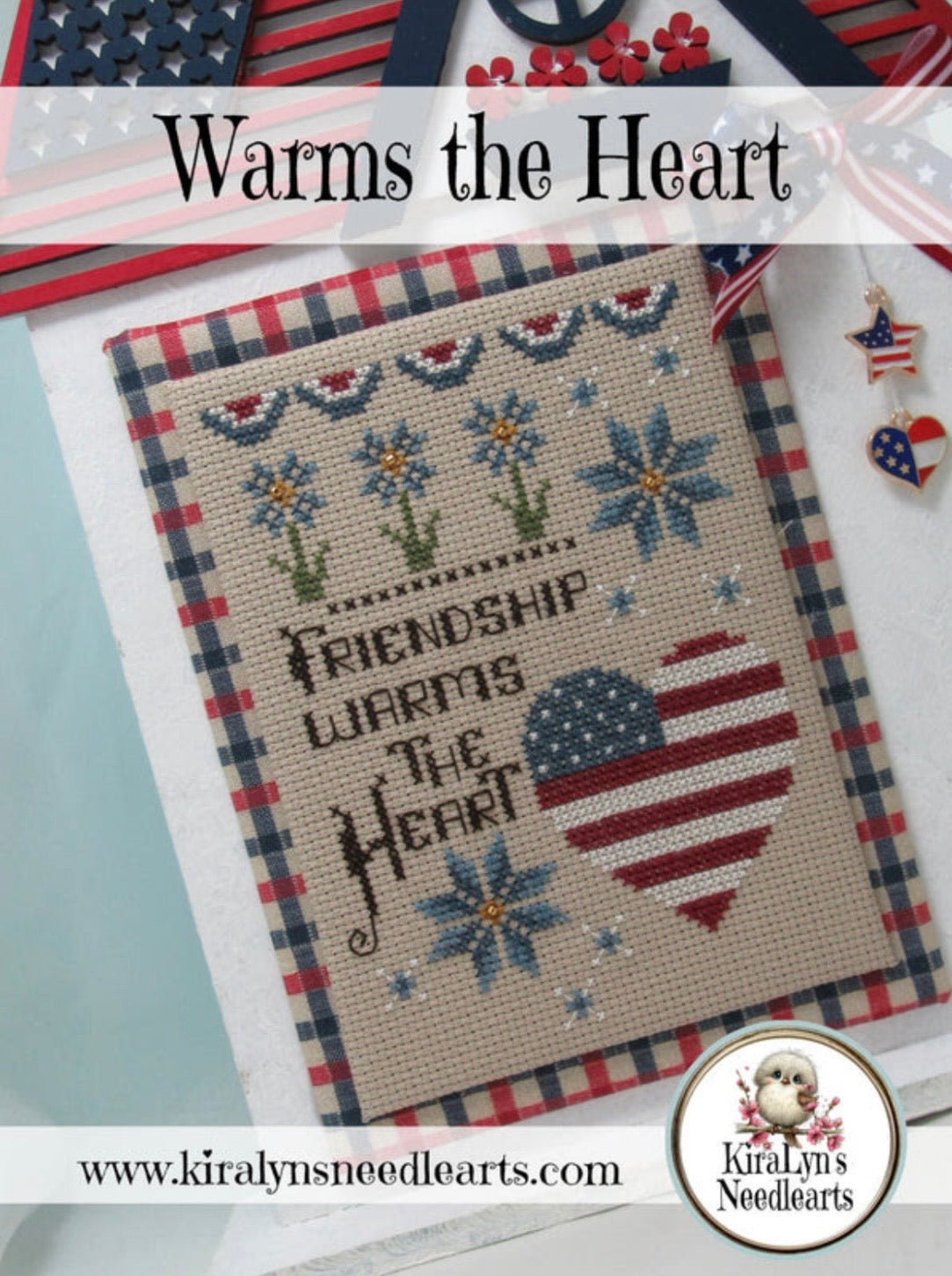 Warm the Heart pattern by KiraLyn’s Needlearts Cross Stitch Designs