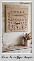 Emma Turton a reproduction sampler pattern by  Nikyscreations