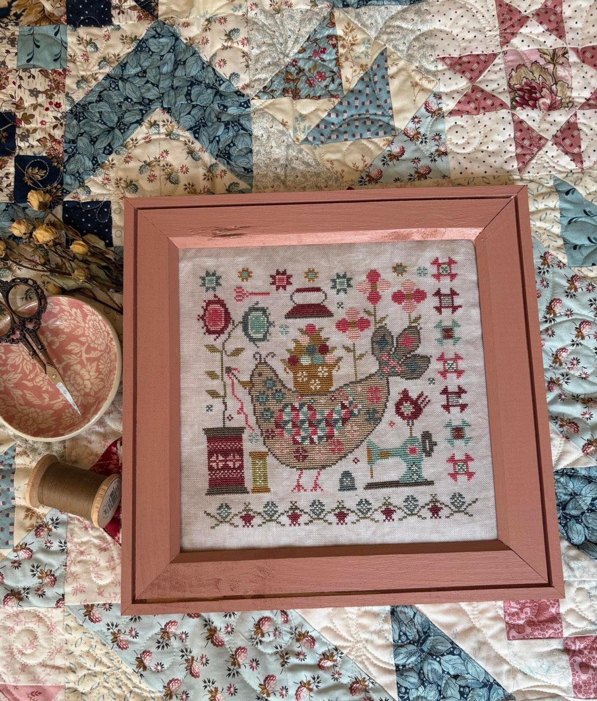 Quilty Bird pattern by Pansy Patch Quilts and Stitchery