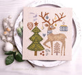 Festive Reindeer pattern by Samplers and Primitives