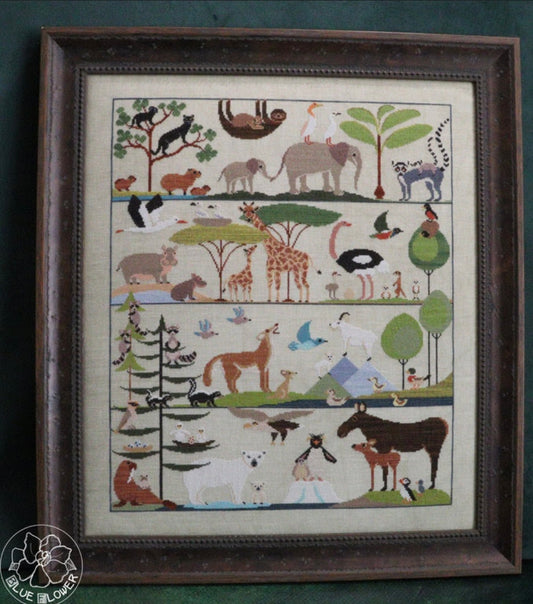 Baby Animals pattern by The Blue Flower Pre-Order