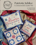 Patriotic Jubilee A Commemorative Quaker Trio pattern by the The Proper Stitcher