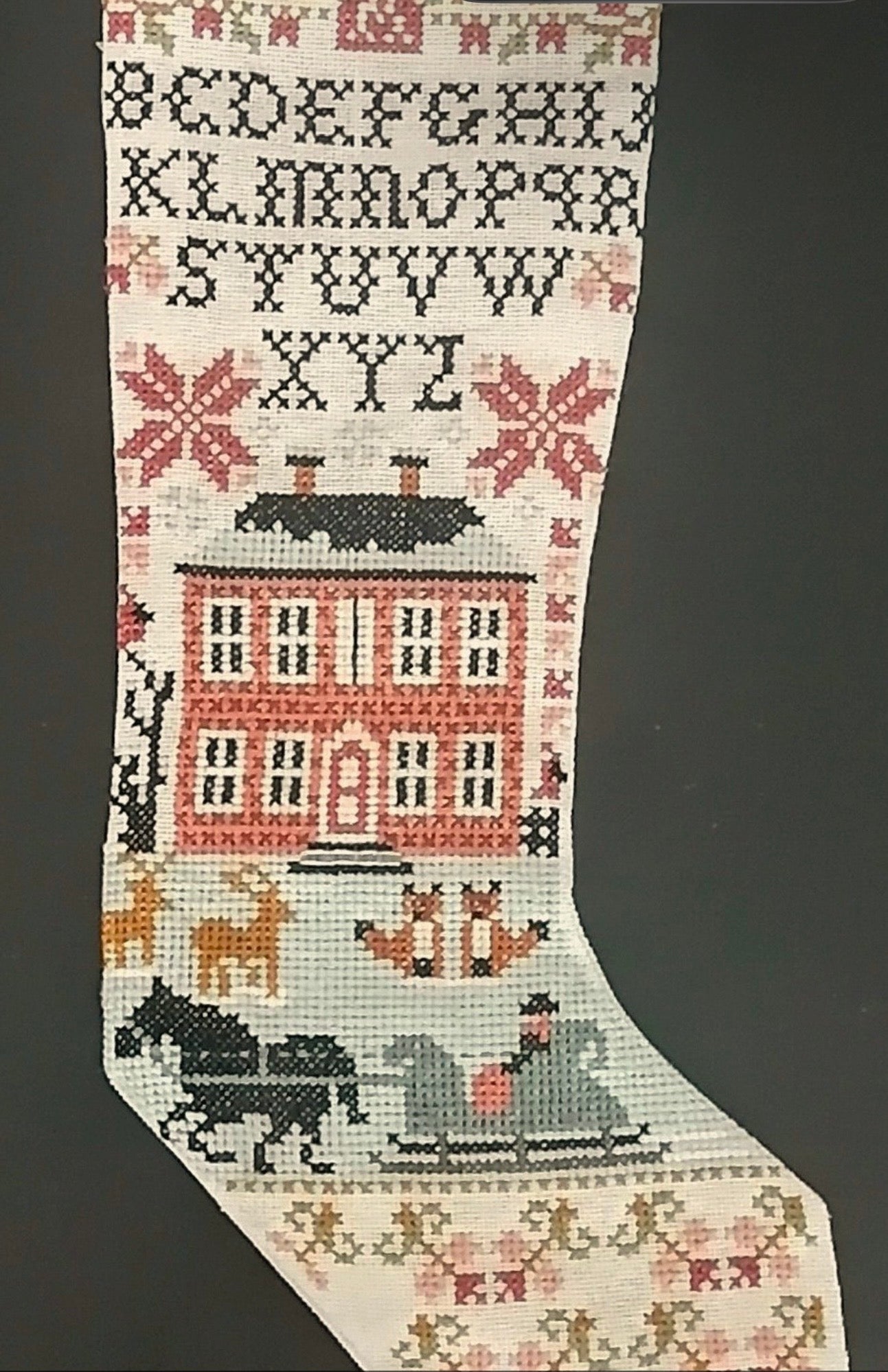 Winter Stocking pattern by Twin Peak Primitives