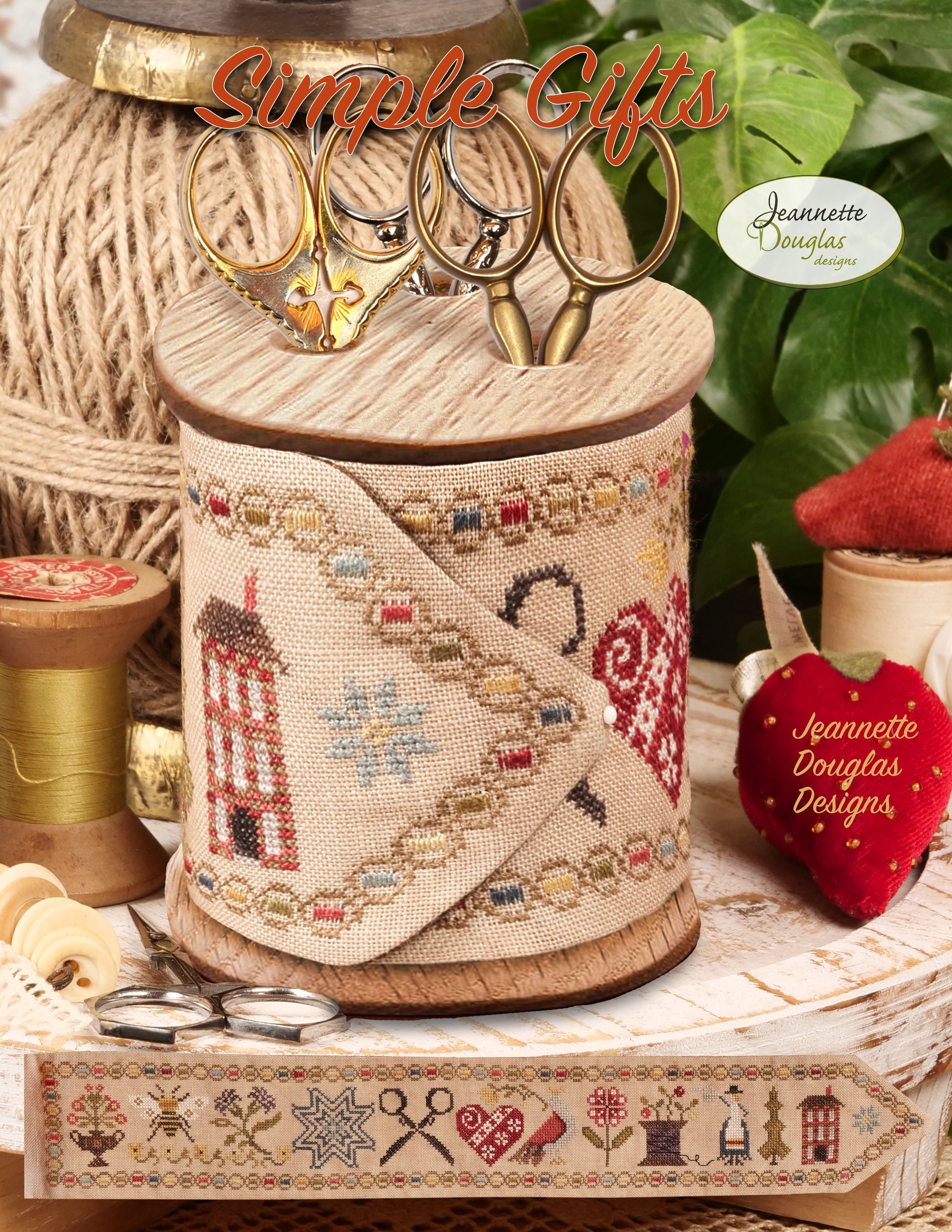 Simple Gifts pattern by Jeanette Douglas Designs