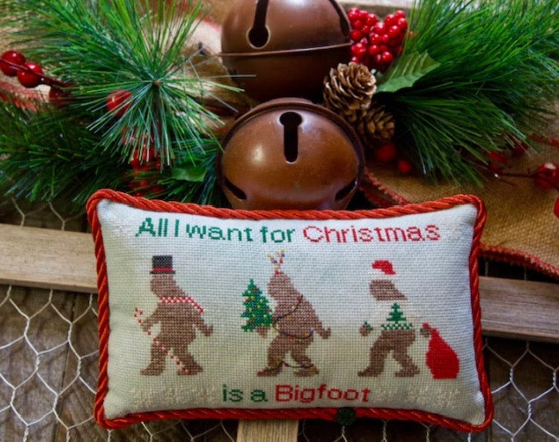 All I want for Christmas pattern by Sambrie Stitches
