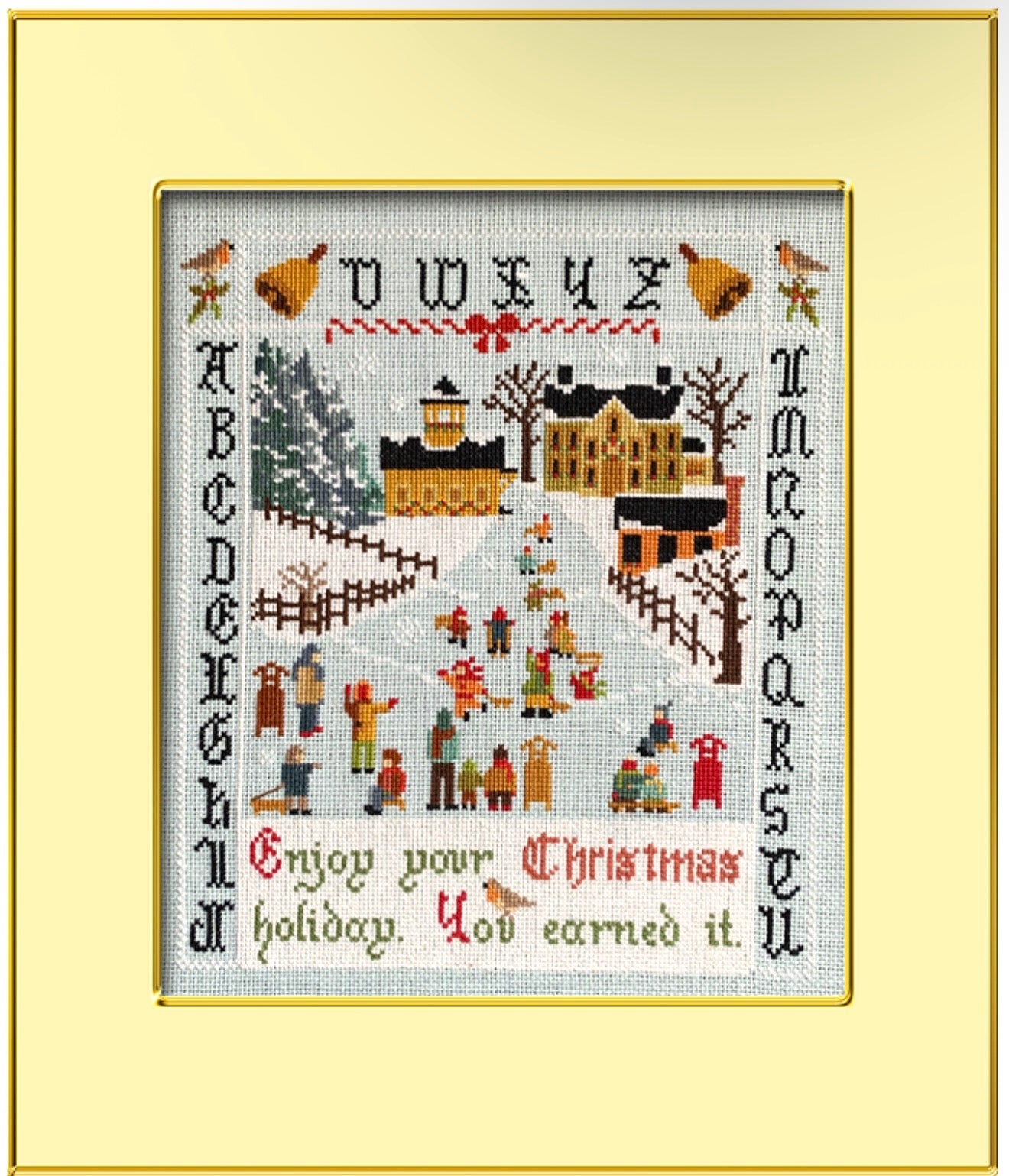 Christmas Break pattern by Twin Peak Primitives