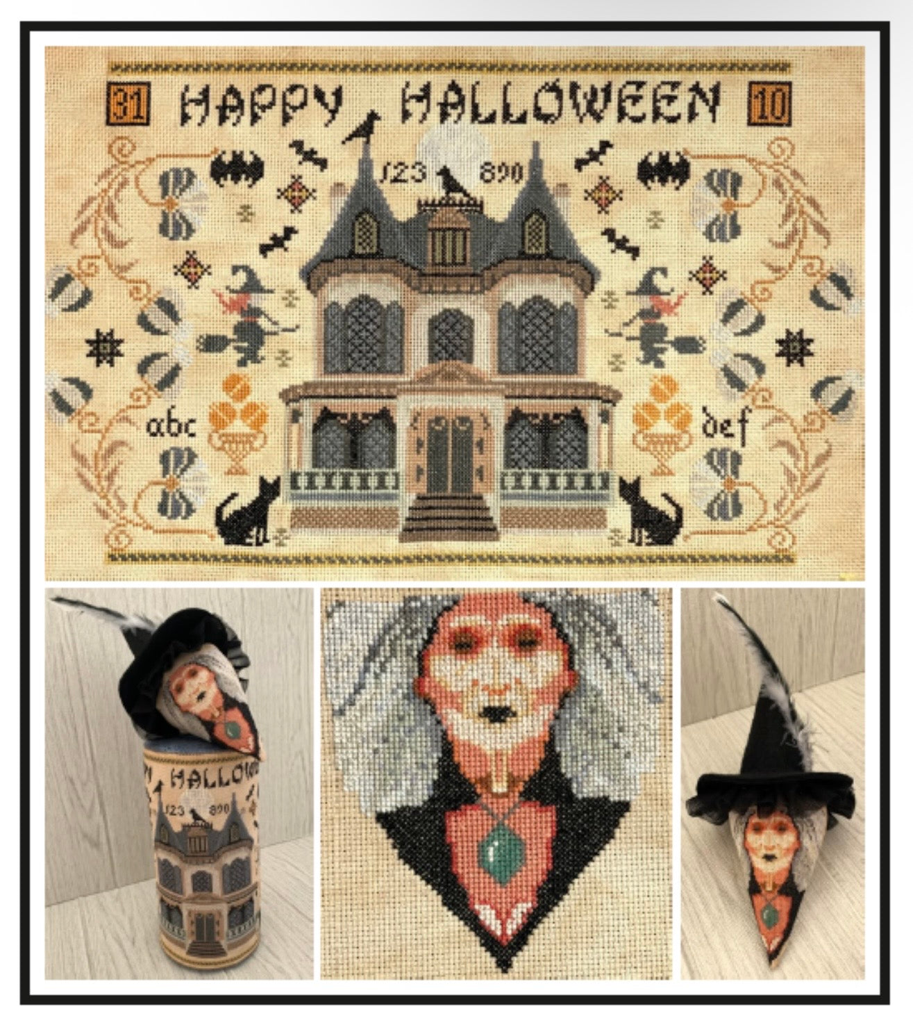 Halloween Drum Set pattern by Twin Peak Primitives