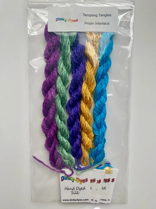 Prism Interlace Silk Thread Pack by Dinky Dyes