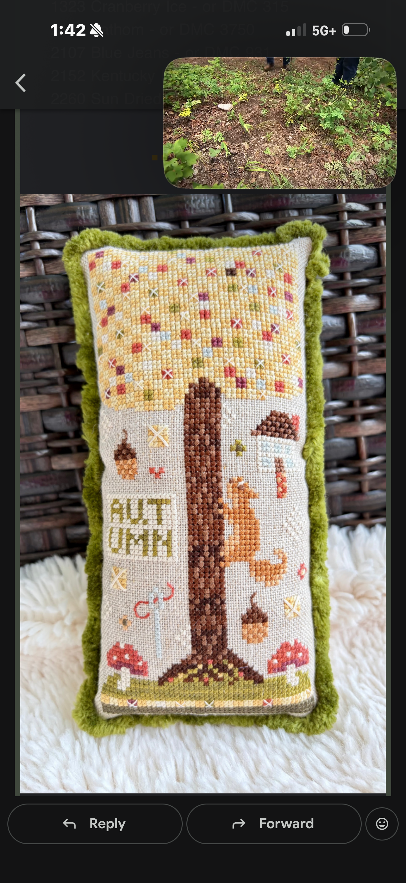 Tapestry Tree: Autumn pattern by Sweet Wing Studio