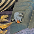 Raccoon Needleminder by The Stitch Crypt