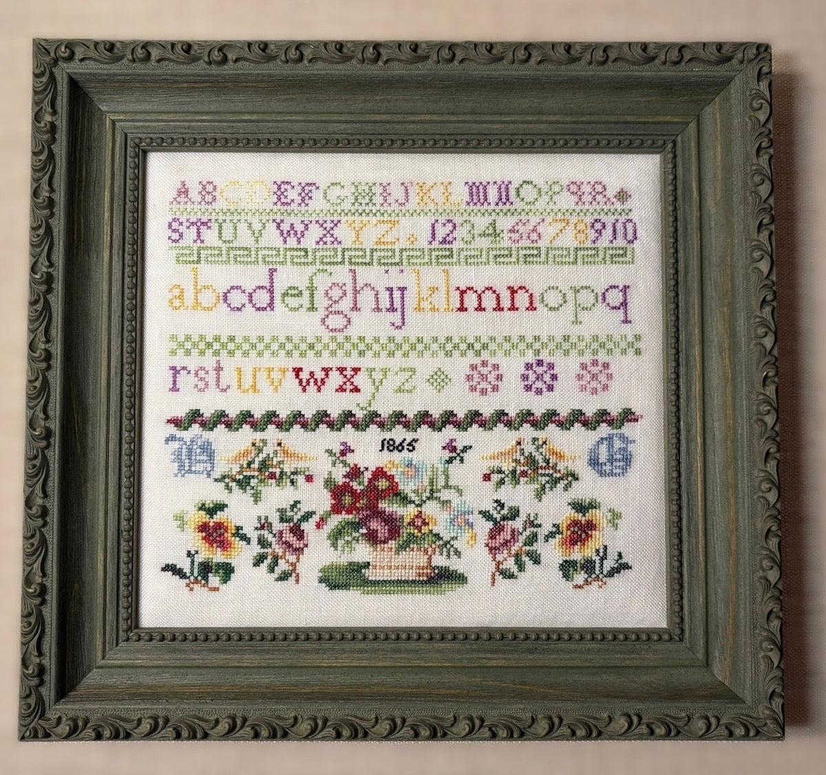 HG 1865 pattern by My Sister Samplers
